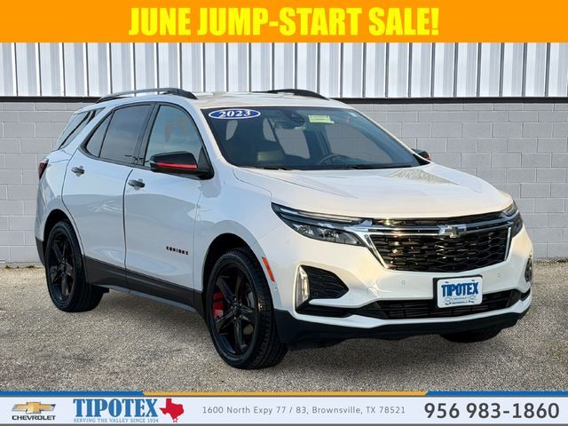 White (Iridescent Pearl Tricoat) 2023 Chevrolet Equinox Premier FWD with 1LZ SUV / Crossover Front-Wheel Drive 6-Speed Automatic Overdrive