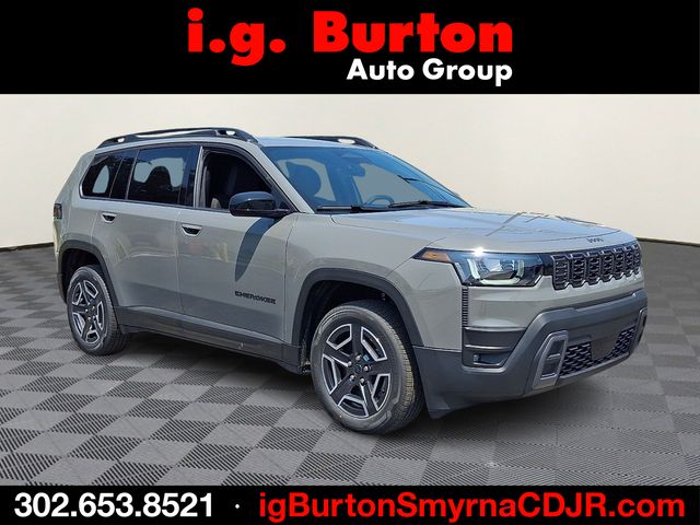 Sting-Gray Clearcoat 2026 Jeep Cherokee SUV / Crossover Four-Wheel Drive Continuously Variable Transmission