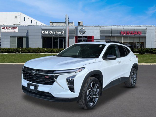 Summit White 2025 Chevrolet Trax RS with 2RS FWD SUV / Crossover Front-Wheel Drive 6-Speed Automatic