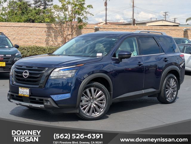 Deep Ocean Blue Pearl 2022 Nissan Pathfinder SL FWD SUV / Crossover Front-Wheel Drive 9-Speed Automatic