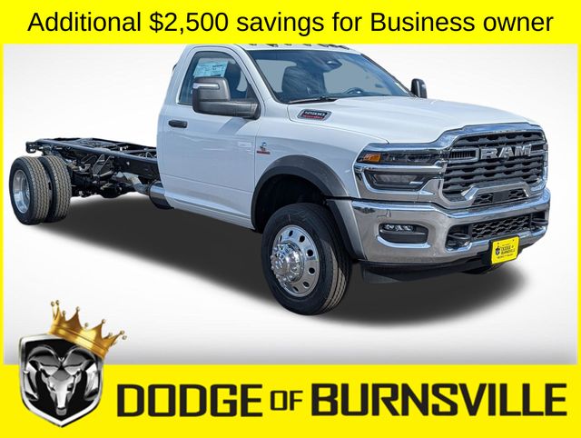 Bright White Clearcoat 2026 RAM 5500 Chassis 8-Speed Automatic