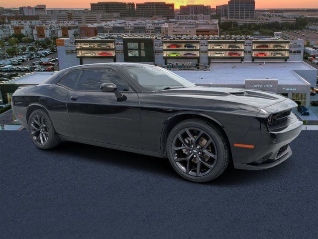 Black 2022 Dodge Challenger Coupe Rear-Wheel Drive 8-Speed Automatic