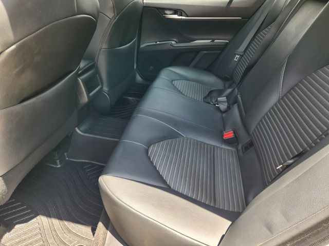 2019 Toyota Camry SE White at Cook Ford