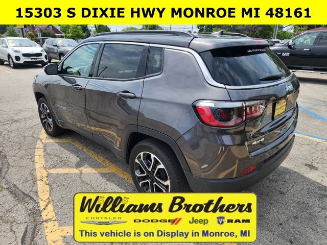 2024 Jeep Compass Limited - Baltic Gray Metallic Clearcoat exterior view 5
