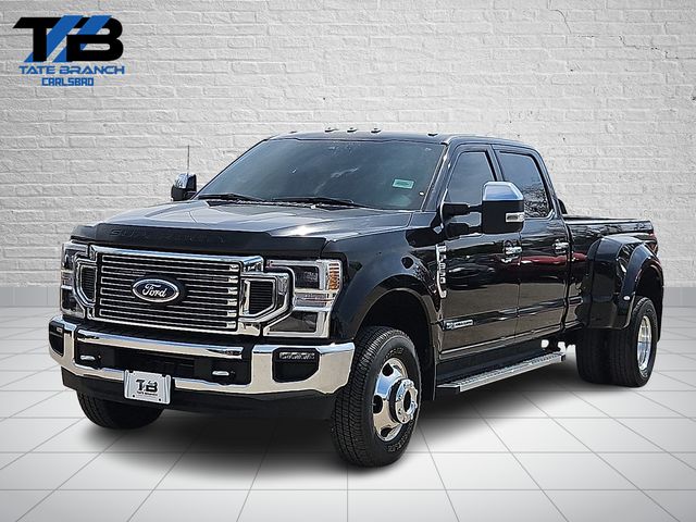 Black Metallic 2021 Ford F-350 Super Duty Lariat Crew Cab LB DRW 4WD Pickup Truck Four-Wheel Drive Automatic