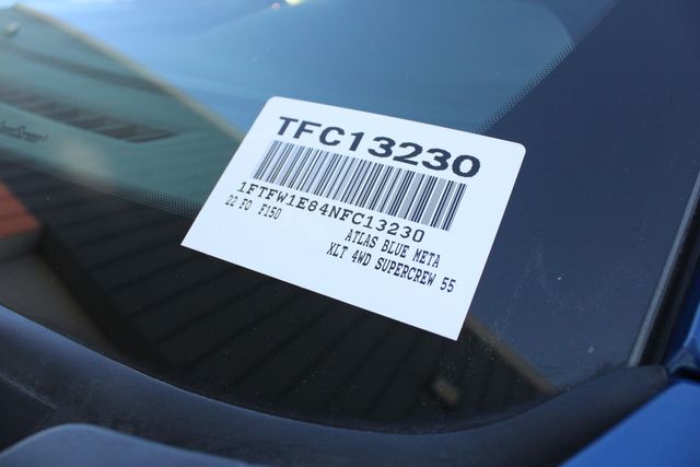 Used 2022 Blue Ford XLT image 38