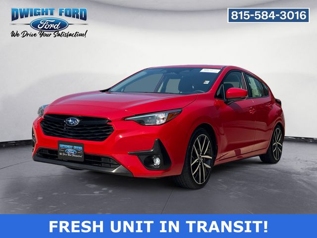 Pure Red 2024 Subaru Impreza Wagon All-Wheel Drive Continuously Variable Transmission