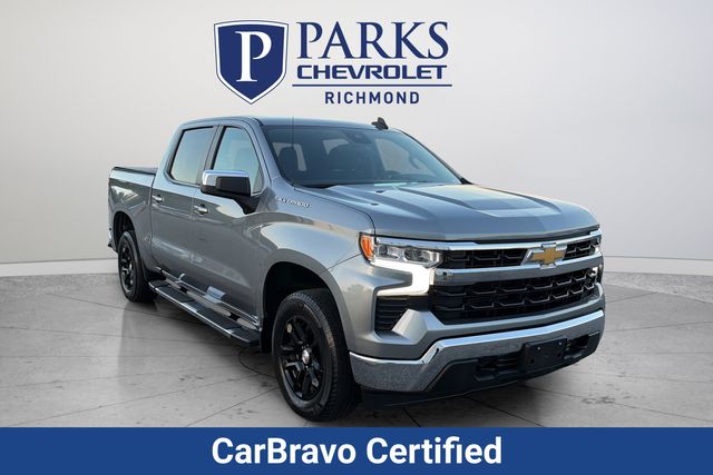 Sterling Gray Metallic 2023 Chevrolet Silverado 1500 Pickup Truck Four-Wheel Drive 8-Speed Automatic