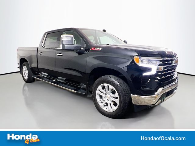 Black 2025 Chevrolet Silverado 1500 Pickup Truck Four-Wheel Drive Automatic