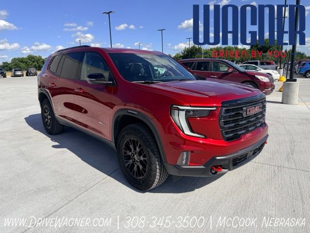 Volcanic Red Tintcoat 2026 GMC Acadia SUV / Crossover Four-Wheel Drive 8-Speed Automatic