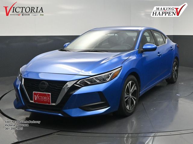 2023 Nissan Sentra SV Blue at DeMontrond Mazda