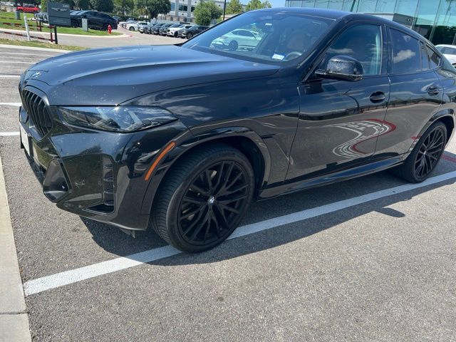 Black Sapphire Metallic 2025 BMW X6 SUV / Crossover All-Wheel Drive 8-Speed Automatic