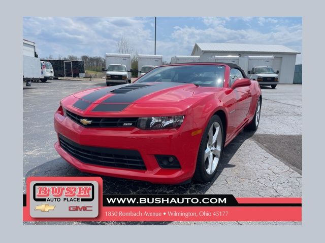 Red Hot 2015 Chevrolet Camaro 1SS Convertible RWD Convertible Rear-Wheel Drive 6-Speed Automatic