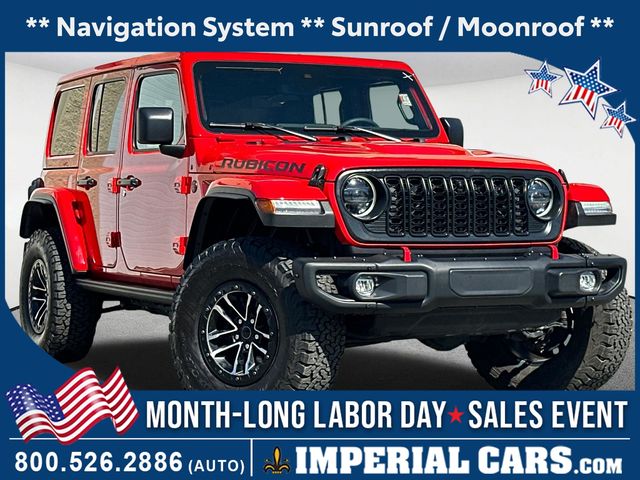 Firecracker Red Clearcoat 2025 Jeep Wrangler SUV / Crossover Four-Wheel Drive 8-Speed Automatic