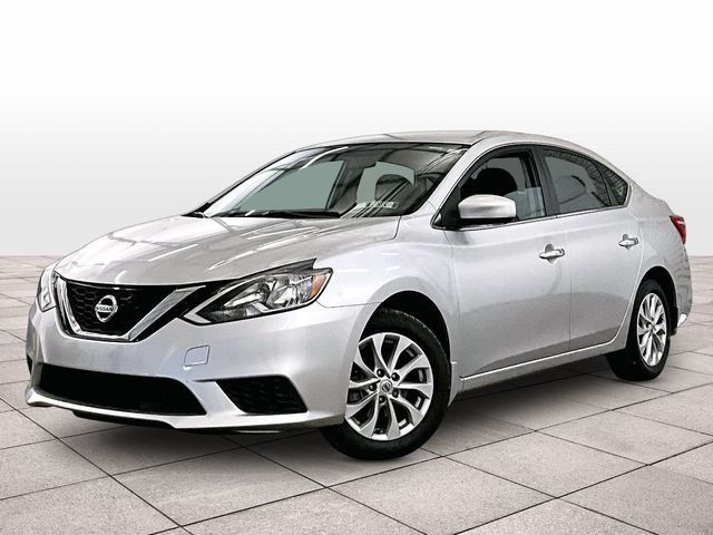 2019 Nissan Sentra SV Silver at Subaru and VW of Moon Township