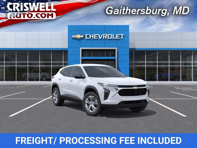 Summit White 2026 Chevrolet Trax LS FWD SUV / Crossover Front-Wheel Drive 6-Speed Automatic