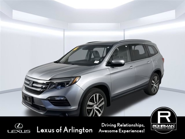Lunar Silver Metallic 2016 Honda Pilot SUV / Crossover All-Wheel Drive 9-Speed Automatic