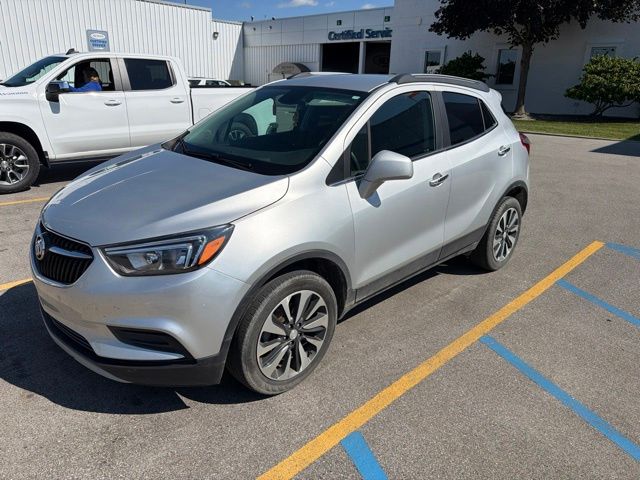 Quicksilver Metallic 2022 Buick Encore SUV / Crossover All-Wheel Drive 6-Speed Automatic Overdrive