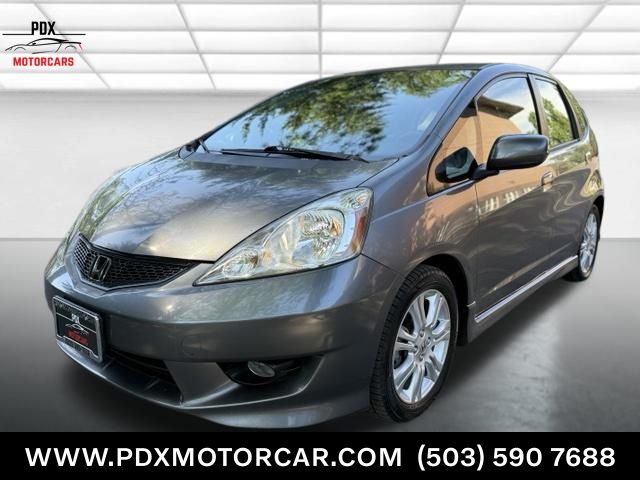 Gray 2011 Honda Fit Hatchback Front-Wheel Drive 5-Speed Automatic