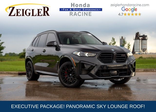 Black Sapphire Metallic 2024 BMW X5 M SUV / Crossover All-Wheel Drive 8-Speed Automatic