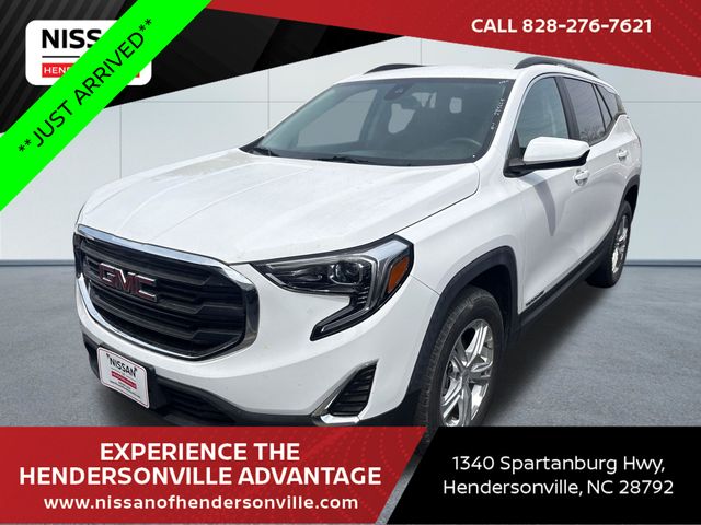 Summit White 2021 GMC Terrain SLE AWD SUV / Crossover Four-Wheel Drive 9-Speed Automatic