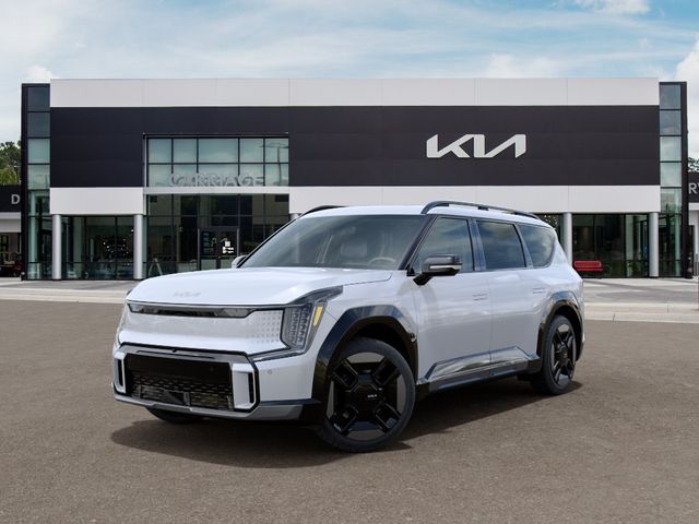 Glacial White Pearl 2026 Kia EV9 SUV / Crossover All-Wheel Drive 1-Speed Automatic