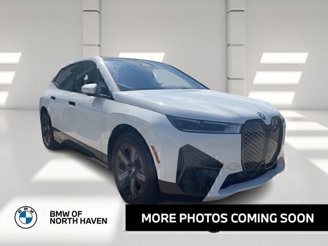 Alpine White 2023 BMW iX xDrive50 AWD SUV / Crossover All-Wheel Drive Automatic
