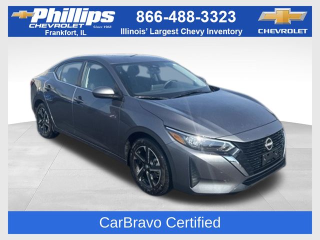 Gray (Gun Metallic) 2025 Nissan Sentra Sedan Front-Wheel Drive Continuously Variable Transmission