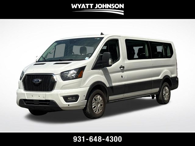 Oxford White 2024 Ford Transit Passenger Van Rear-Wheel Drive