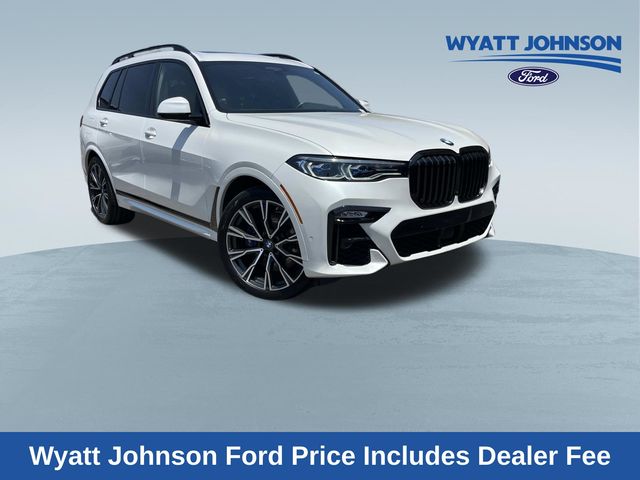 Mineral White Metallic 2021 BMW X7 M50i AWD SUV / Crossover All-Wheel Drive 8-Speed Automatic