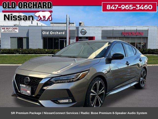 Gun Metallic/Super Black 2023 Nissan Sentra SR FWD Sedan Front-Wheel Drive Continuously Variable Transmission