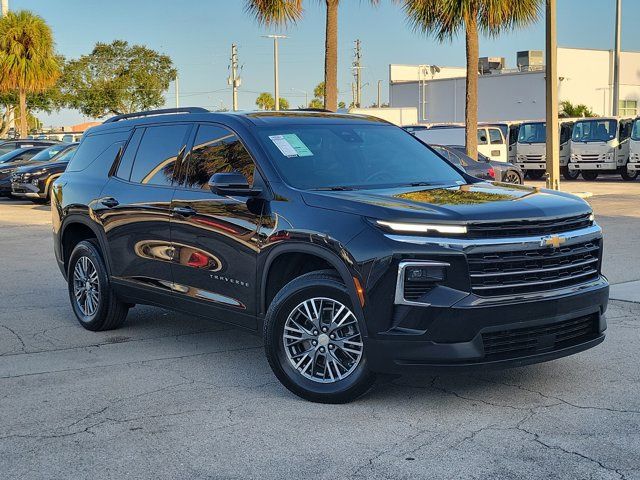 Black Metallic 2024 Chevrolet Traverse SUV / Crossover Front-Wheel Drive 8-Speed Automatic
