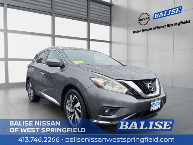 Gray (Gun Metallic) 2017 Nissan Murano SUV / Crossover All-Wheel Drive Continuously Variable Transmission