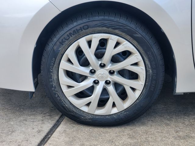 2017 Toyota Corolla LE Silver at Durrett Motor Company