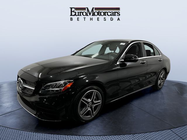 Black 2021 Mercedes-Benz C-Class C 300 Sedan 4MATIC Sedan All-Wheel Drive 9-Speed Automatic