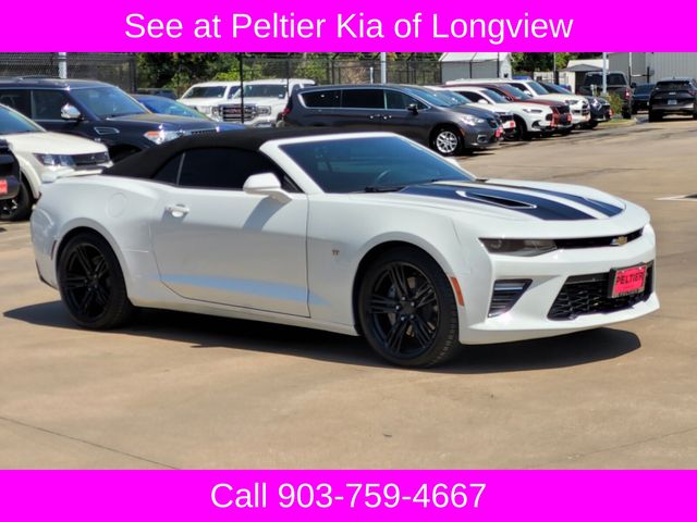 Summit White 2016 Chevrolet Camaro Convertible Rear-Wheel Drive 8-Speed Automatic