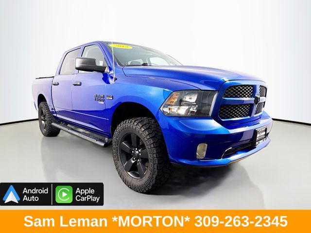 Blue Streak Pearlcoat 2019 RAM 1500 Pickup Truck Four-Wheel Drive 8-Speed Automatic