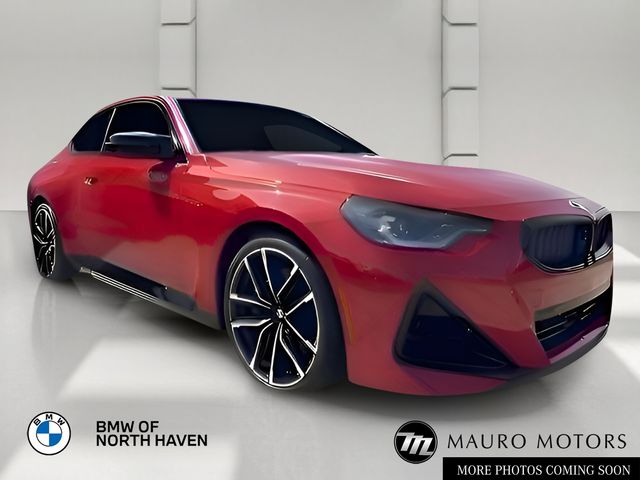 Melbourne Red Metallic 2022 BMW 2 Series M240i xDrive Coupe AWD Coupe All-Wheel Drive 8-Speed Automatic