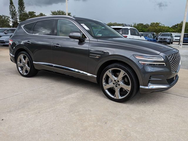 Gray 2023 Genesis GV80 SUV / Crossover All-Wheel Drive 8-Speed Automatic