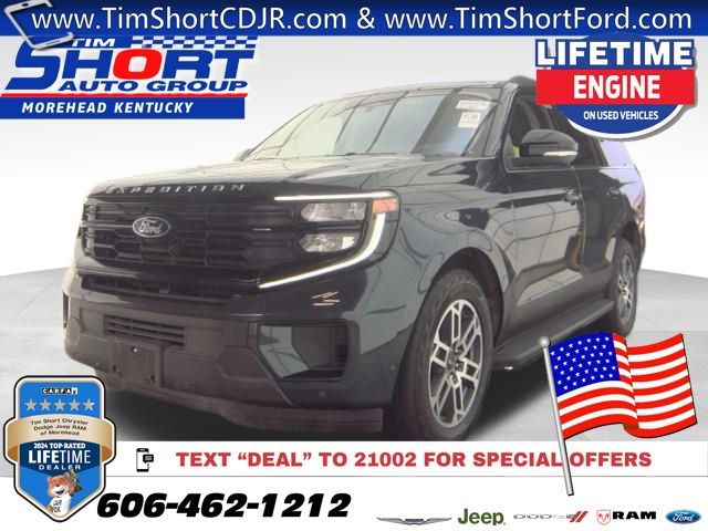 Stone Blue Metallic 2025 Ford Expedition SUV / Crossover Four-Wheel Drive Automatic