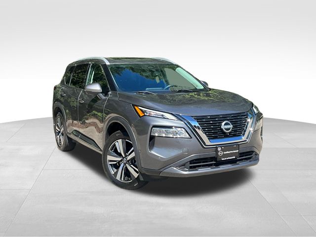 Gray (Gun Metallic) 2023 Nissan Rogue SL AWD SUV / Crossover All-Wheel Drive Continuously Variable Transmission