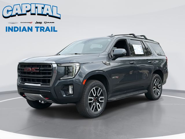 Gray (Dark Sky Metallic) 2021 GMC Yukon AT4 4WD SUV / Crossover Four-Wheel Drive