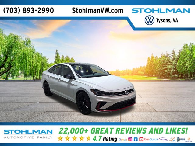 Pure White w/Deep Blk Rf 2026 Volkswagen Jetta GLI Autobahn FWD Sedan Front-Wheel Drive 6-Speed Manual