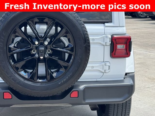 2023 Jeep Wrangler Sahara 4xe White at Emmons Autoplex