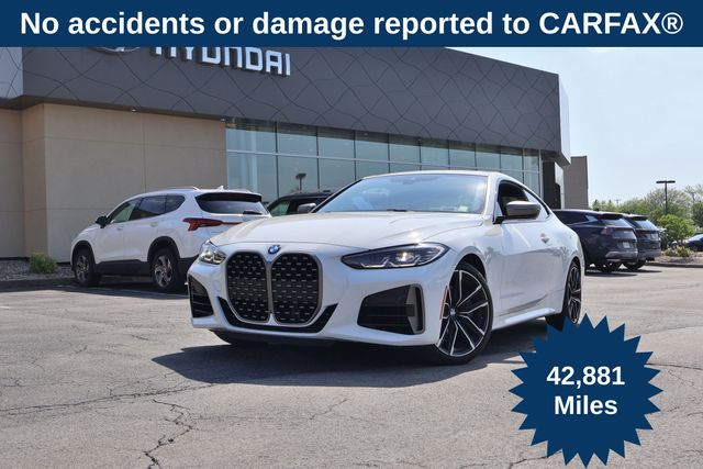 Alpine White 2021 BMW 4 Series M440i Coupe xDrive Coupe All-Wheel Drive 8-Speed Automatic