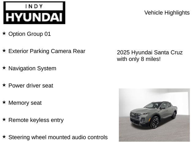 New 2025 Hyundai Santa Cruz For Sale in Indianapolis, IN