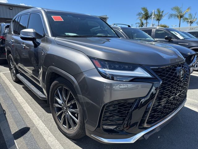 Manganese Luster 2024 Lexus LX 600 F Sport Handling AWD SUV / Crossover All-Wheel Drive Automatic