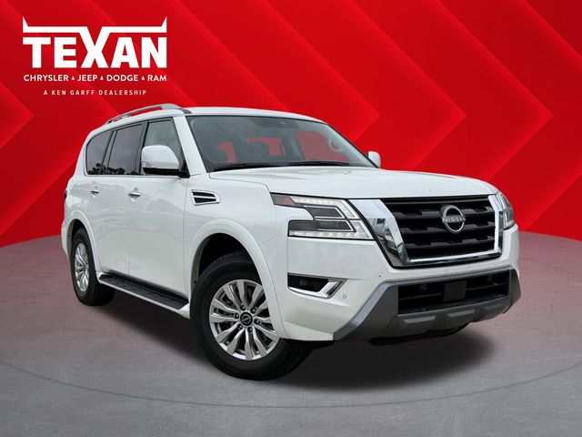 2024 Nissan Armada SV White at Wharton Ford
