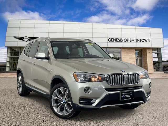 Mineral Silver Metallic 2016 BMW X3 SUV / Crossover All-Wheel Drive 8-Speed Automatic