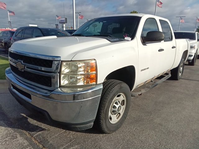 Summit White 2011 Chevrolet Silverado 2500HD Work Truck Crew Cab RWD Pickup Truck 4X2 6-Speed Automatic Overdrive